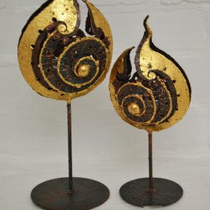 Oriental Candle Holder - Twin Set