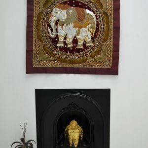 Elephant Sequin Wall Tapestry